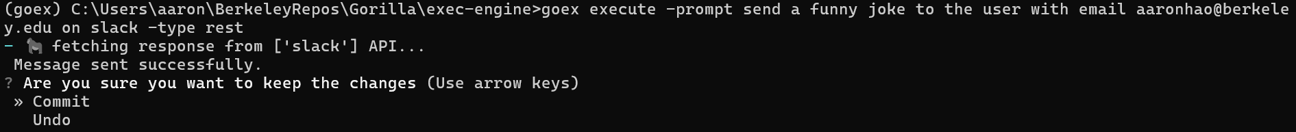 Gorilla Execution Engine