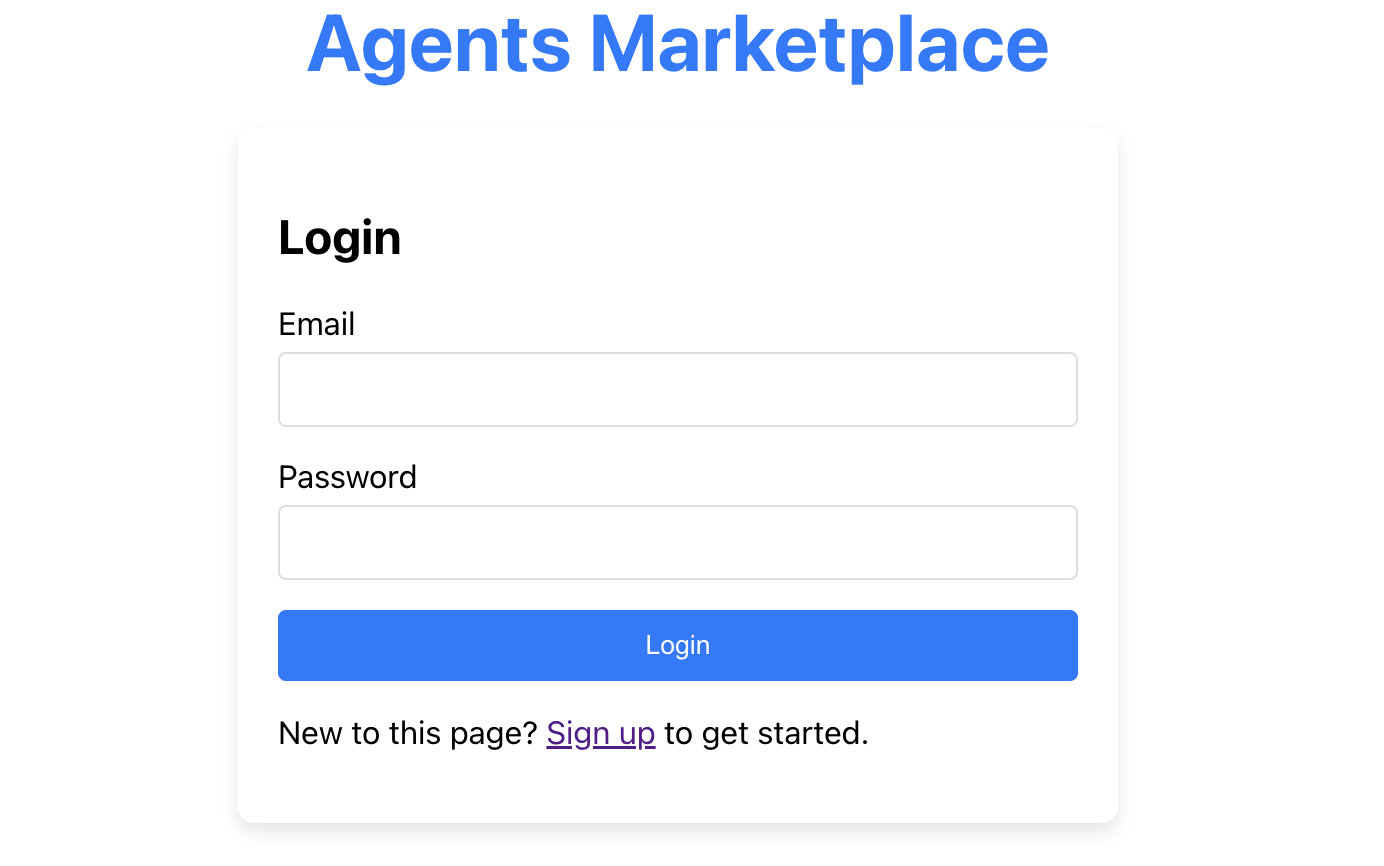 Clicking Add Agent